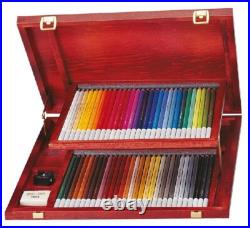 STABILO CarbOthello 60-Piece Dry Pastel Set in Wooden Box