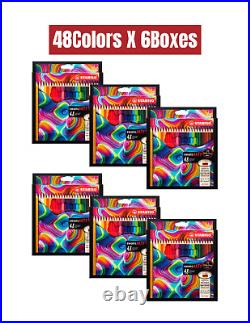 STABILO Swans ARTY Mixed Colors Pencils set of 48 Color X 6 Boxes Free ship DHL