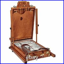 Safari Deluxe Artist Quality French Easel Portable with Storage Sketch Box