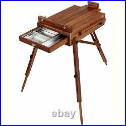 Safari Deluxe Artist Quality French Easel Portable with Storage Sketch Box