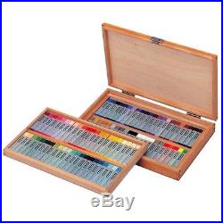 Sakura Cray-pas Premium Artist Quality Oil Pastels, 88 Piece Wood Box Set