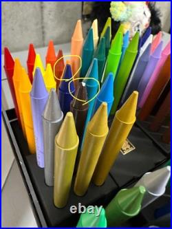 Sakura Craypas Coopie 72 Color Pencil Set Black Box Art Supplies Compact