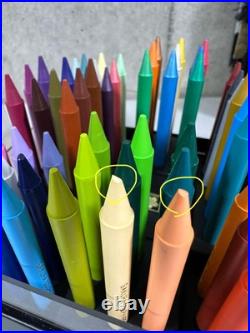 Sakura Craypas Coopie 72 Color Pencil Set Black Box Art Supplies Compact