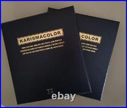 Sanford Colored Pencil KARISMA COLOR 72 set Art Landscape painting New from JP