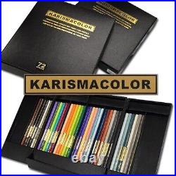 Sanford Colored Pencil KARISMA COLOR 72 set Art Landscape painting illustration