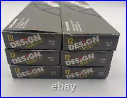 Sanford Design Ebony Pencils Dozen in the BOX New 14420 Architectural 6 Boxes