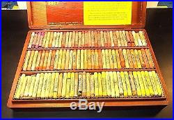 Sargent Rare Artists Soft Pastel Set 204 Piece In A Wooden Box With 2 Layers