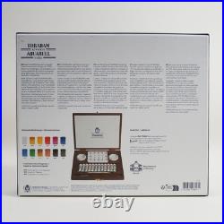 Schmincke HORADAM Retro Luxury Wooden Box Watercolor 12x5ml Set 74674