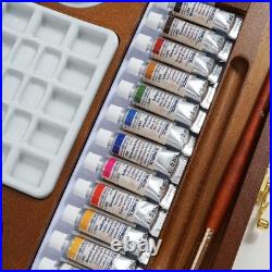Schmincke HORADAM Retro Luxury Wooden Box Watercolor 12x5ml Set 74674