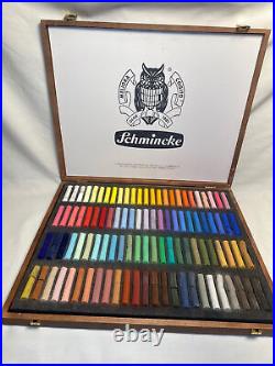 Schmincke Pastel Wooden Box set 100