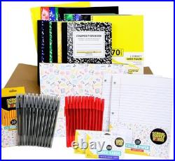 School Supply Box Elementary Writing Bundle 51 Pc Kit