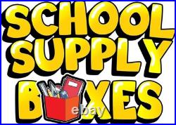 School Supply Box Elementary Writing Bundle 51 Pc Kit