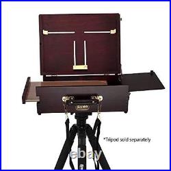 Scout Pochade Box for Plein Air Painting Easel with Storage, Lightweight & Po