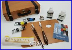 Sennelier Artists' Oils Wooden Box Set