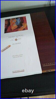 Sennelier Oil Pastel 125 Assorted Deluxe Wooden Box Set
