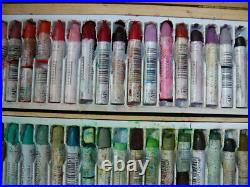 Sennelier Oil Pastels Wooden Box Set of 100 (Used)