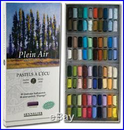 Sennelier Soft Pastels Cardboard Box Set of 80 Half Stick Plein Air Landscape