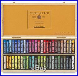 Sennelier Soft Pastels Professional Artists Pastels 50 Wooden Box Classic