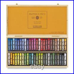 Sennelier Soft Pastels Set of 50, Assorted Colors, Wood Box