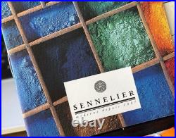 Sennelier l'Aquarelle French Artists' Watercolor in Wooden Box & Water brush