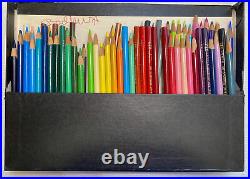 Set Of 71 Berol Prismacolor Pencils With Box Missing #956