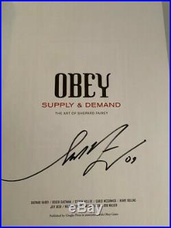 Shepard Fairey SUPPLY & DEMAND 20th Anniversary Box Set S/N OBEY Giant