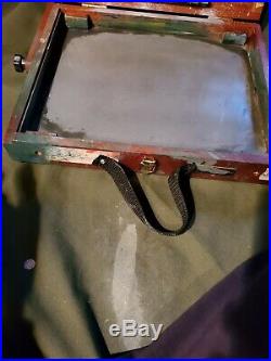 Sienna Plein Air Artist Pochade Box Easel Large box palette area of 12 x 10