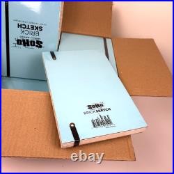 SoHo Urban Artist Brick Sketchbook Journals 5.5 x 8.5, 20 Pack Reseller Bulk Box