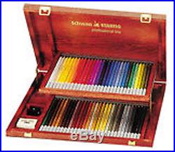 Stabilo Carbothello Pastel Pencils 60 Colour Wooden Box