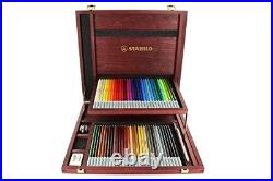 Stabilograms watercolor pencils Kabuotero 60 colors wood case 1460-1