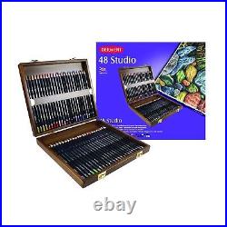 Studio Pencils, 3.4Mm Core, Wooden Box, 48 Count (0700822)