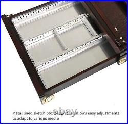 Studio Sketchbox Table Easel with Metal Lined Drawer Adjustable