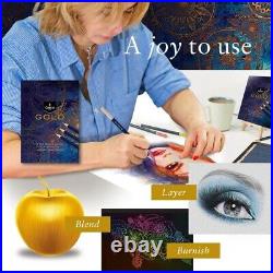 Superior 120 Colour Art Pencil Set with Blending Guidance & Presentation Tin