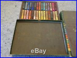 Talens Rembrandt 60 Soft Pastels for artists full size Boxed Set used (C9B2)