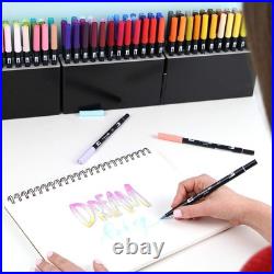 Tombow 56179 Dual Brush Pen Art Markers, 108 Color Set + Marker Case