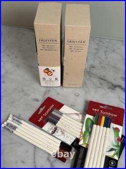 Tombow Irojiten Color Dictionary Sets Vol. 4-9 + Fluorescent + Extras 6 Boxes