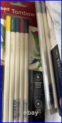 Tombow Irojiten Color Dictionary Sets Vol. 4-9 + Fluorescent + Extras 6 Boxes