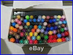Tombow Professional Dual Brush Pen Marker Set 96 Colors withDesk Stand Open Box