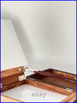 Travel Set Portable Paint Box, Mini Pochade Box, Artist Paint Set, Storage Box