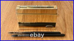 Travel brass paint box with water container