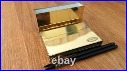 Travel brass paint box with water container