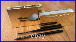 Travel brass paint box with water container