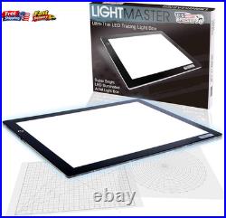U. S. Art Supply Lightmaster LED Light Box 17x24 A2 Dimmable Pad