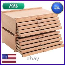 U. S. Art Supply WB-430 10-Drawer Artist Tool Storage Box