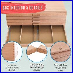 U. S. Art Supply WB-430 10-Drawer Artist Tool Storage Box