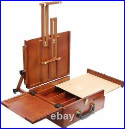 Ultimate Pochade Box, Lightweight French Box Easel for Plein Air Painting, Makes