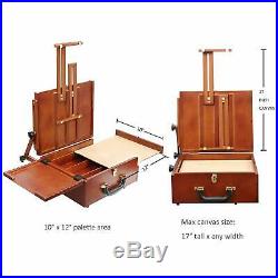 Ultimate Pochade Box Lightweight French Box Easel for Plein Air Painting Por