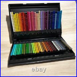 Uni Colored Pencils 72 Colors Hard Case Used No Box
