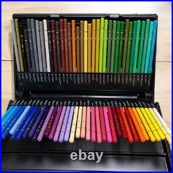 Uni Colored Pencils 72 Colors Hard Case Used No Box