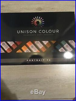 Unison Artists Pastel Box Set 72 Portrait Colours